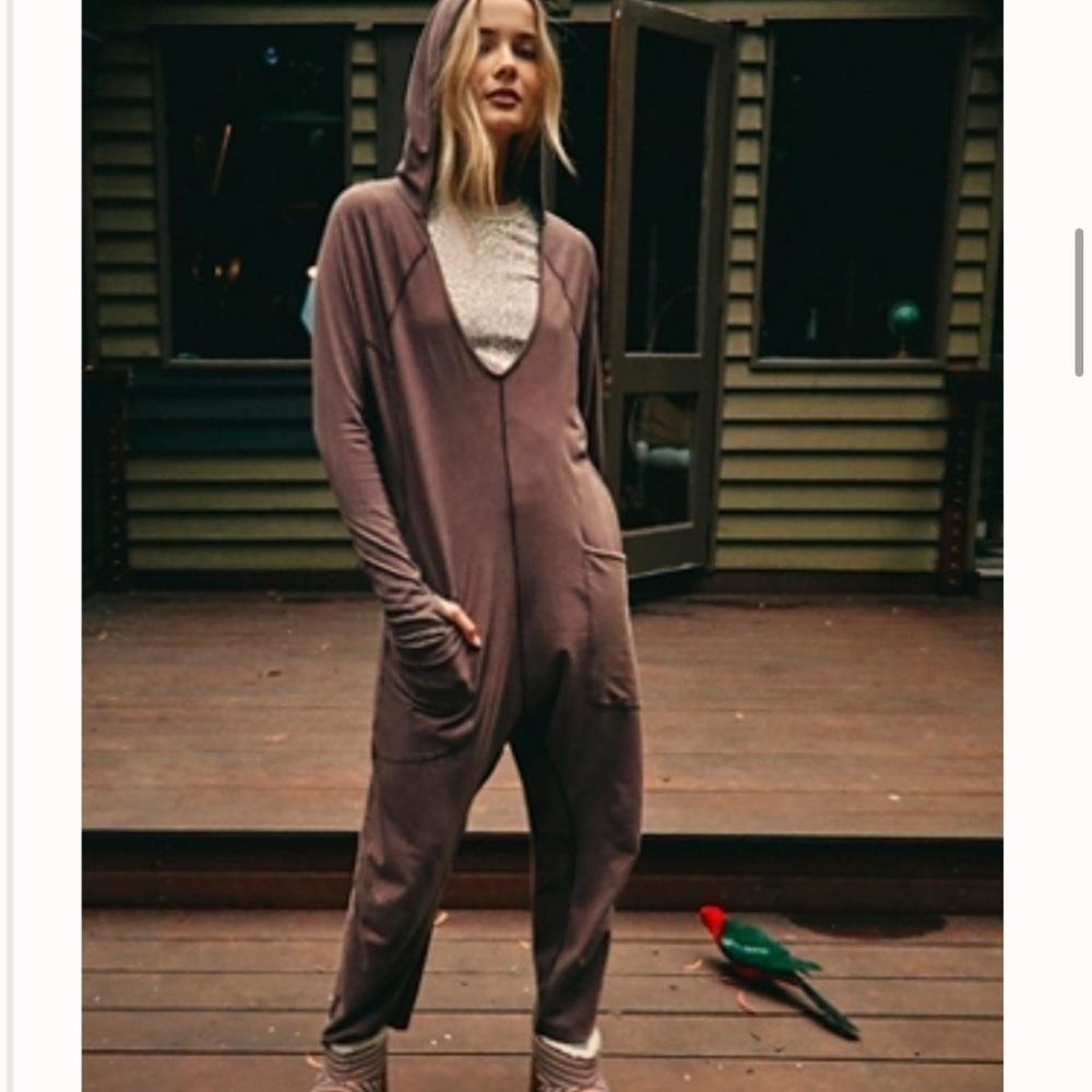 Free People Hot Shot Long-Sleeve Onesie